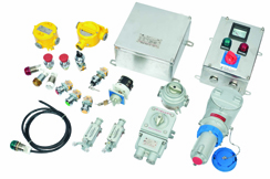 Cutii si aparataj electric antiex in carcasa de plastic, Aparate electrice ANTIEX, Cutii de aluminiu ANTIEX
